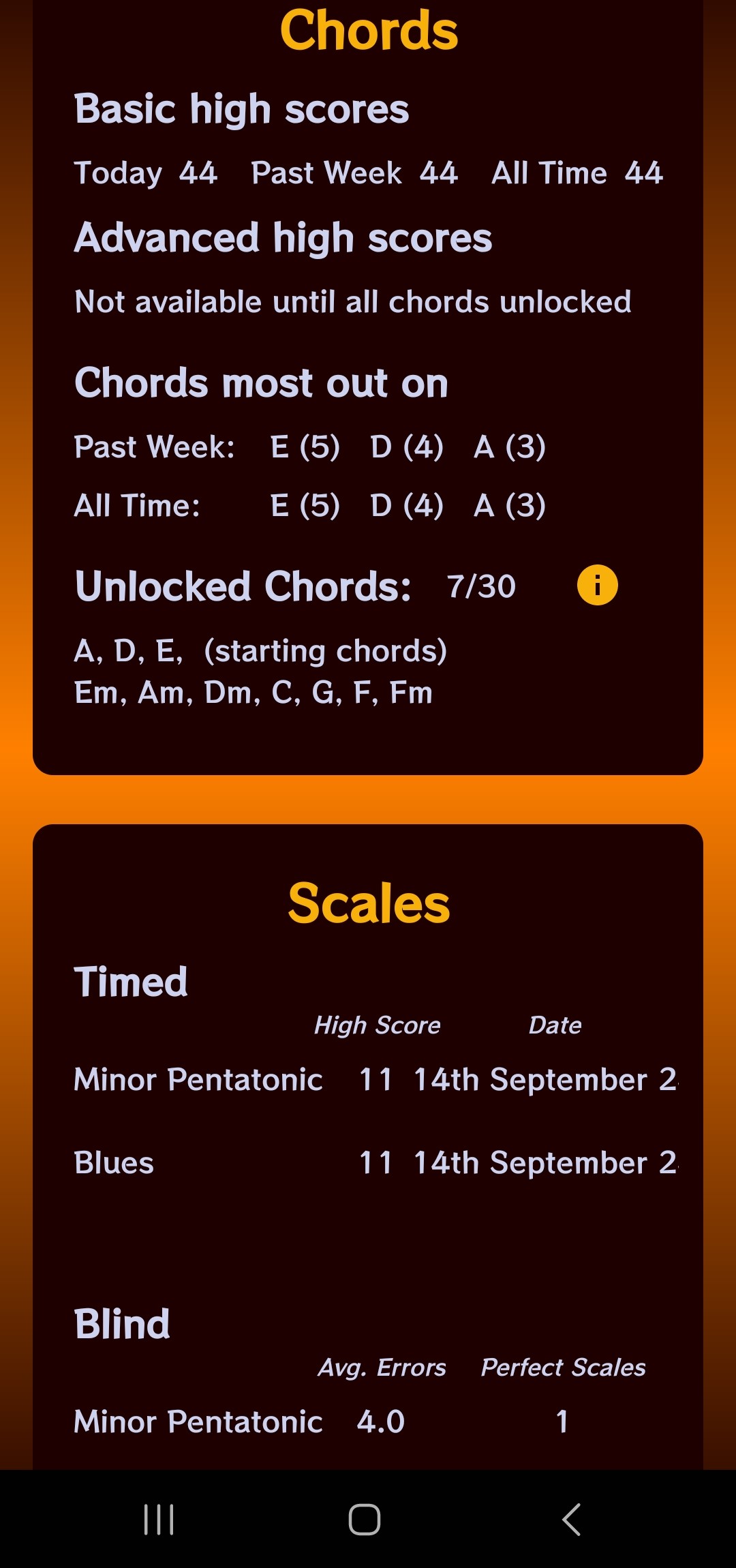 records screenshot